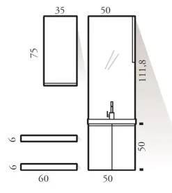 Outlet: Mobile Bagno Compab Bf12 a prezzi scontati!