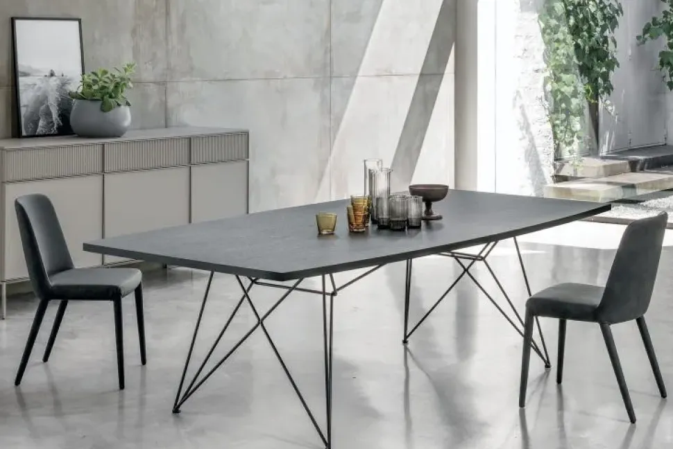 Outlet: Tavolo Wire Tomasella in laminato. Sconto!