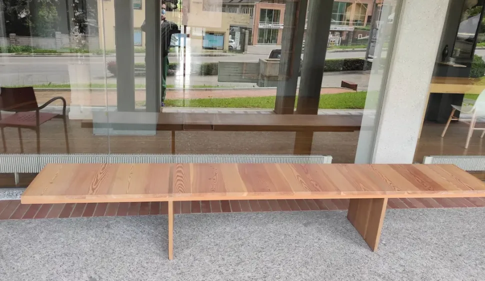 Panca larice Artigianale: sedia da giardino in Offerta Outlet