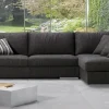 Pandolfi Divano Zeus con chaise-longue di pandolfi scontato del -30 %