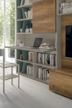 Parete attrezzata A036 di Tomasella scontata del 35%