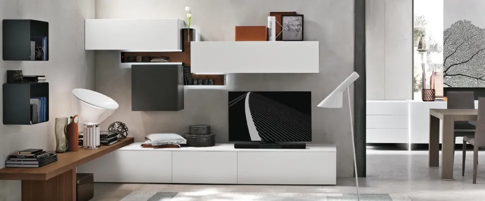 Parete attrezzata A070 Tomasella con un ribasso del 25%