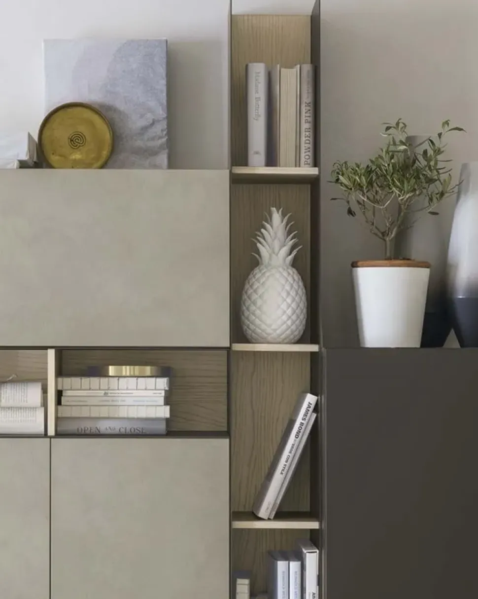 Parete attrezzata A107 Tomasella in stile moderno a prezzo scontato