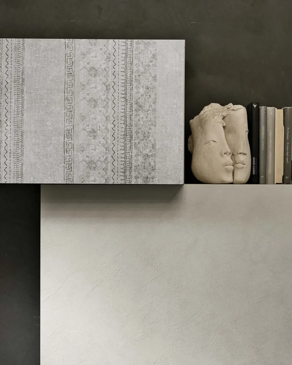 Parete attrezzata A123 Tomasella in laminato materico a prezzo Outlet