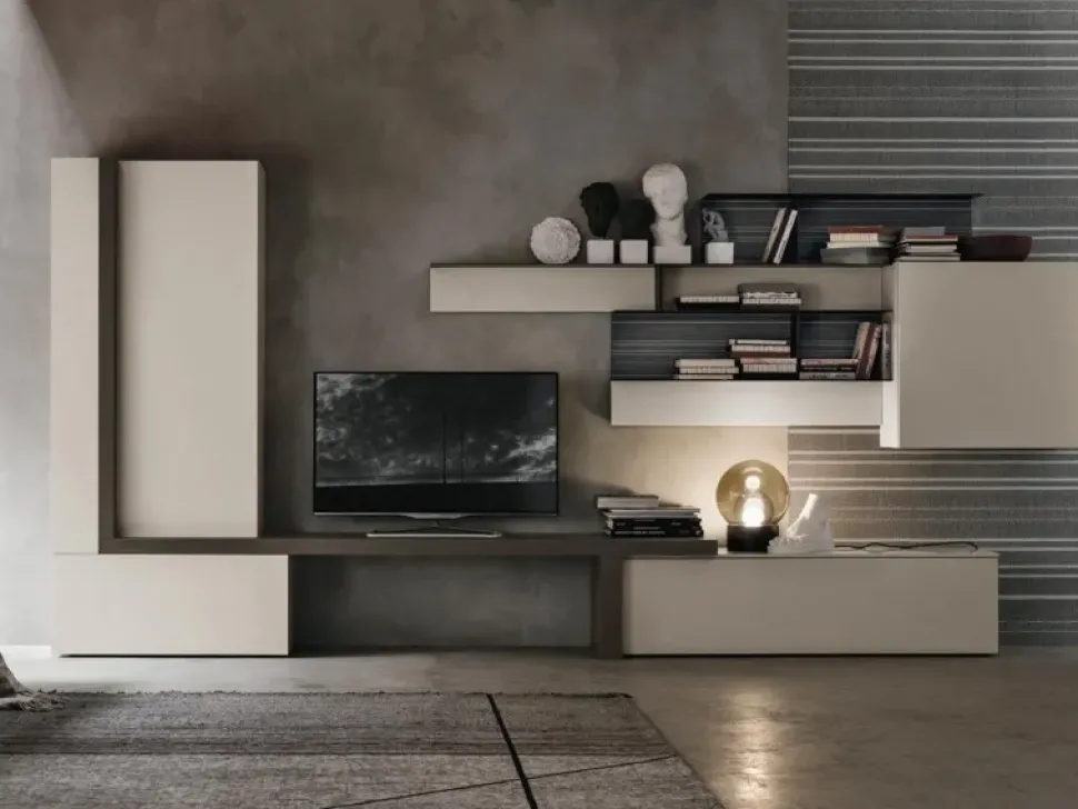 Parete attrezzata A071 Tomasella con uno sconto del 28%