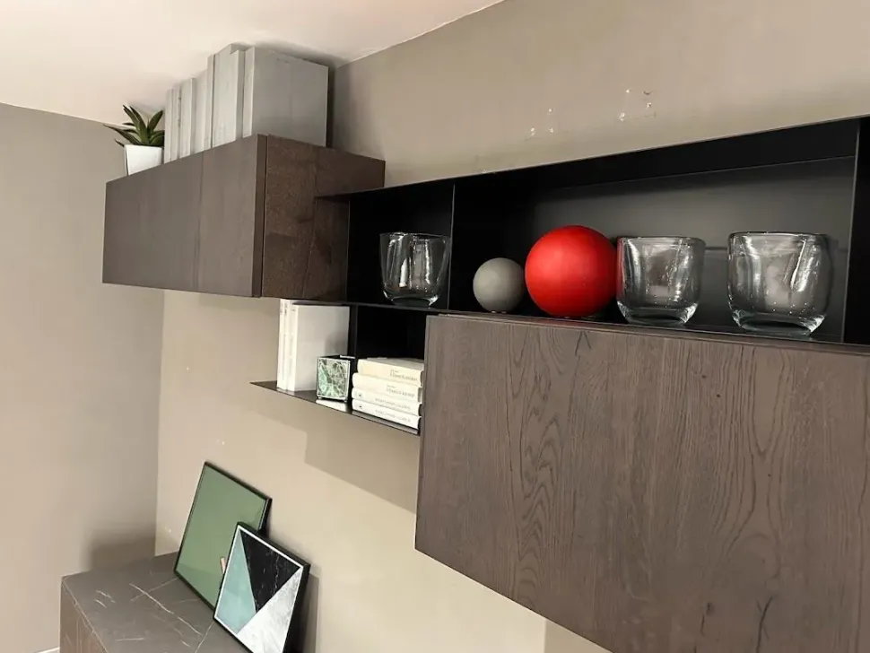 Parete attrezzata Asia Arredo3 in stile moderno a prezzo scontato