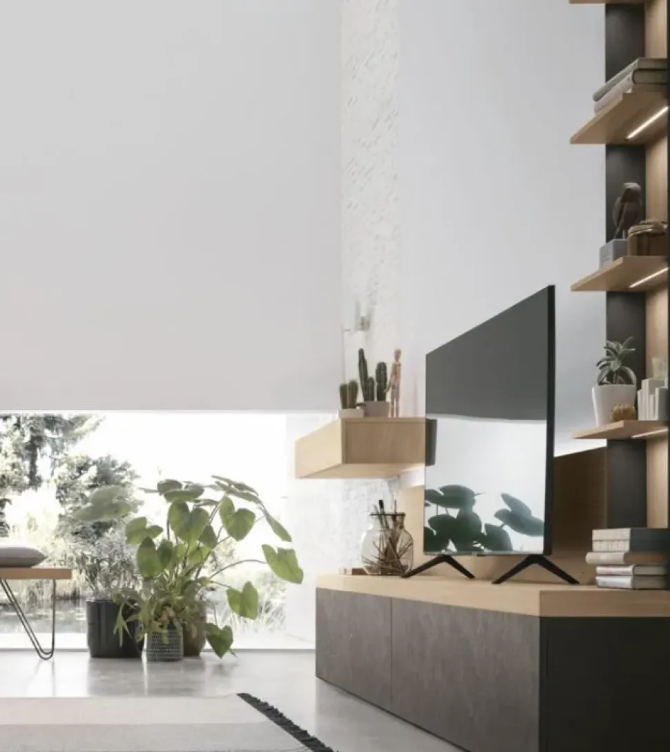 Parete attrezzata At117 del marchio Tomasella con uno sconto esclusivo