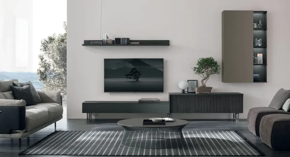 Parete attrezzata At102 di Tomasella in OFFERTA OUTLET