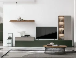 Parete attrezzata At116 Tomasella in stile design a prezzo ribassato