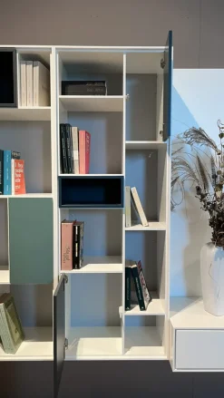 Parete attrezzata Ateneo Capo d'opera in stile moderna a prezzo scontato