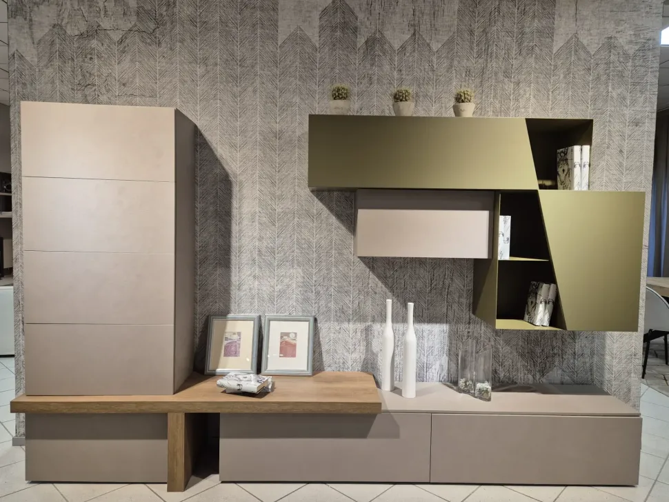 Parete attrezzata Atlante di Tomasella scontata del 30% approfittane ora!