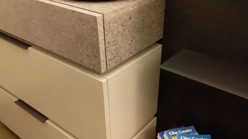 Parete attrezzata Atlante space del marchio Tomasella con un ribasso esclusivo