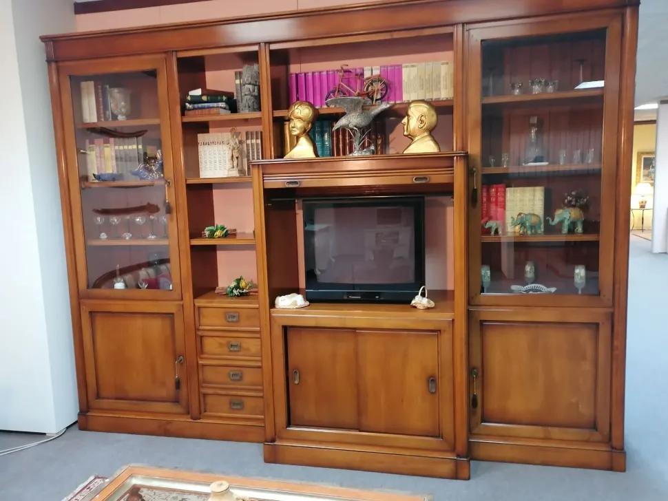 Parete attrezzata Boston Pregno mobili in stile classico a prezzo scontato