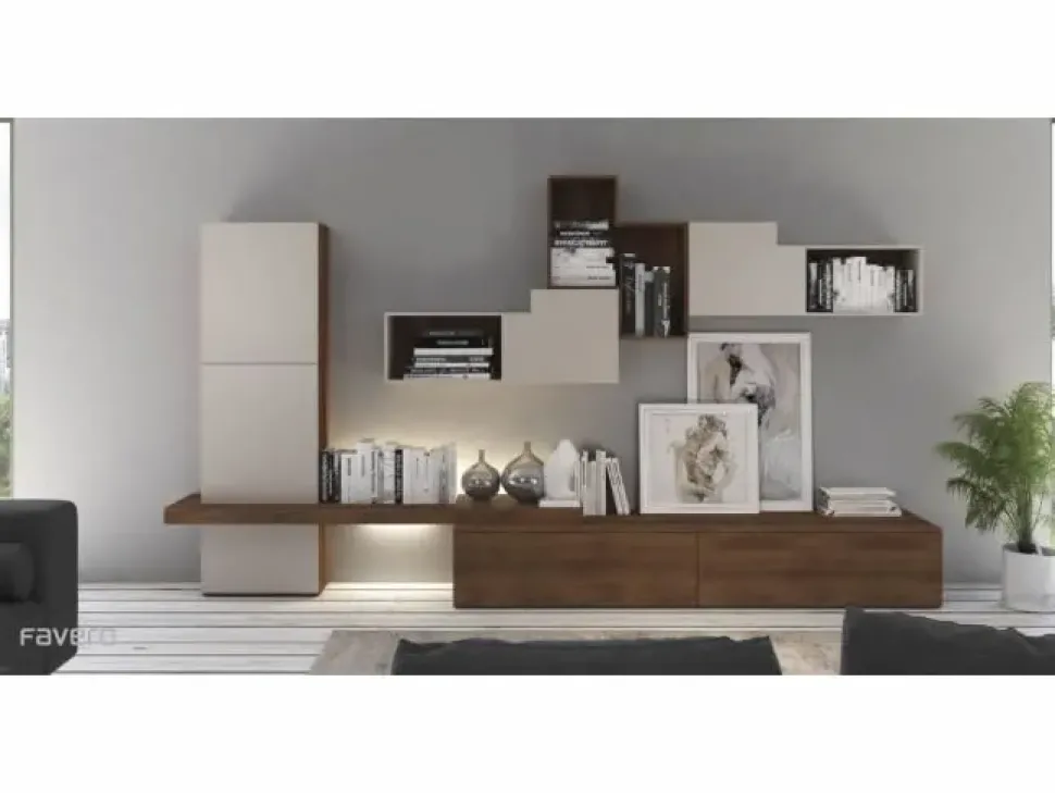 Parete attrezzata by Favero 3RF 1330_A