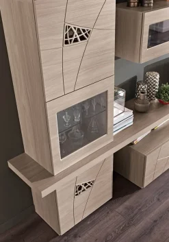 Parete attrezzata Collezione lapis di Spar in OFFERTA OUTLET