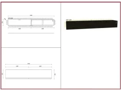 Parete attrezzata Composizione san giacomo di Sangiacomo in OFFERTA OUTLET