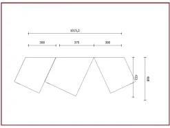 Parete attrezzata Composizione san giacomo di Sangiacomo in OFFERTA OUTLET