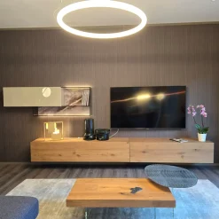 Parete attrezzata Composizione 36e8 Lago in stile design a prezzo scontato