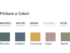 Parete attrezzata Day 30 Collezione esclusiva in stile moderno a prezzo ribassato