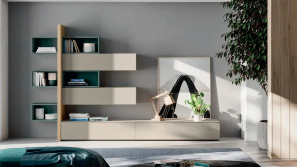 Parete attrezzata Day 08 dell'azienda Orme con uno sconto esclusivo