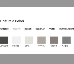 Parete attrezzata Day 33 di Collezione esclusiva scontata del 40%