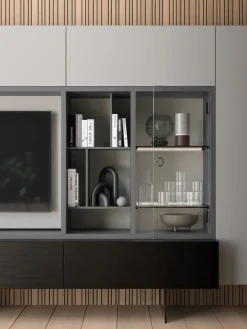 Parete attrezzata Day 13 Orme in stile design a prezzo ribassato