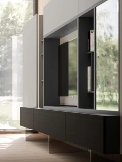 Parete attrezzata Day 13 Orme in stile design a prezzo ribassato