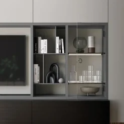 Parete attrezzata Day * Orme in stile design a prezzo ribassato