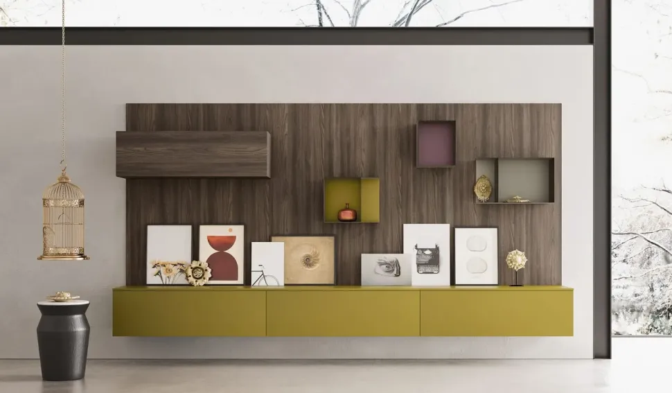 Parete attrezzata Day del brand Marka con un ribasso esclusivo