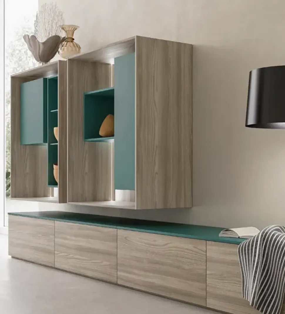 Parete attrezzata Day di Marka scontata del 25%