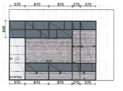 Parete attrezzata Day system della marca Jesse con uno sconto esclusivo