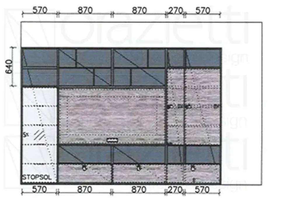 Parete attrezzata Day system della marca Jesse con uno sconto esclusivo