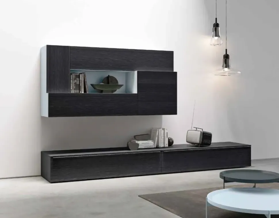 Parete attrezzata di Pianca Spazio s415 scontata