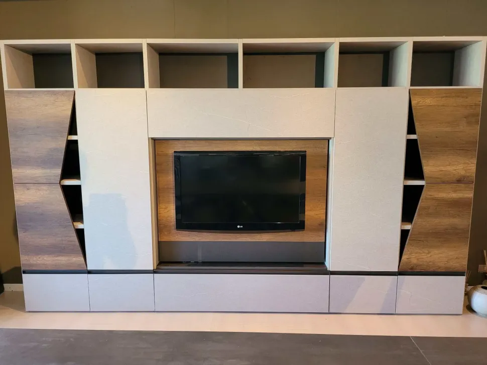 Parete attrezzata Diagonal special 2021 di Tomasella in OFFERTA OUTLET