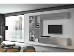 Parete attrezzata Favero Composizione riflessi spalla - 7RF 5080