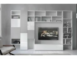 Parete attrezzata Favero Composizione riflessi basic spalla - 7RF 5095