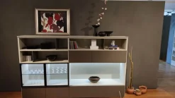 Parete attrezzata Flexus Giellesse in stile moderna a prezzo scontato