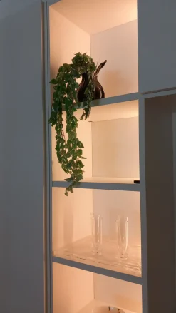 Parete attrezzata Freedhome di Caccaro in OFFERTA OUTLET