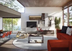 Parete attrezzata Gsg725 di Giessegi scontata del 50%