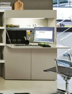 Parete attrezzata Home office 1478 Clei in stile moderno a prezzo scontato