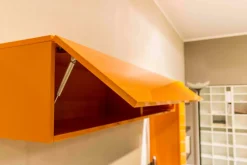 Parete attrezzata in laccato lucido stile design Parete design  Dall'agnese