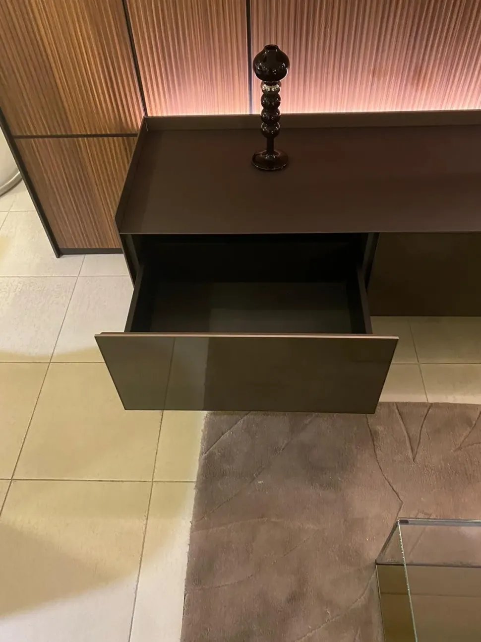 Parete attrezzata in stile design Modulor di Rimadesio in Offerta Outlet