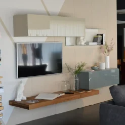 Parete attrezzata in stile design 36e8 di Lago a prezzo scontato