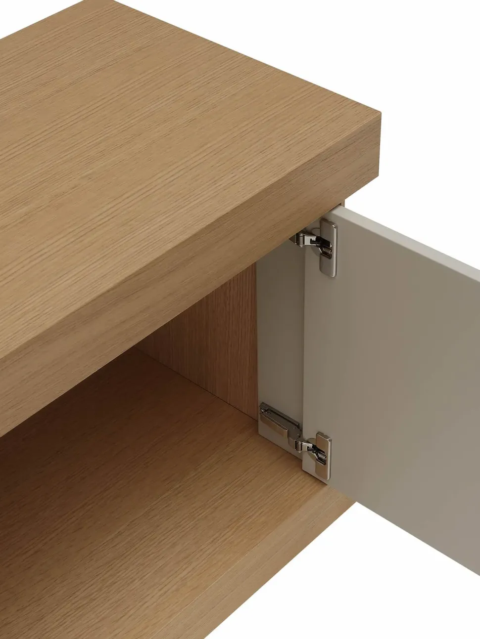 Parete attrezzata in stile design F2/ form line 242 con pensili di Forme’s in Offerta Outlet