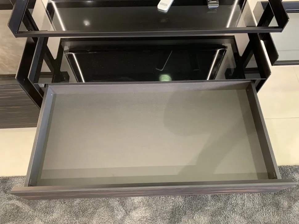 Parete attrezzata in stile moderna Zenit di Rimadesio a prezzo Outlet