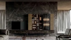 Parete attrezzata in stile design Mito 5.0 di Imab in Offerta Outlet