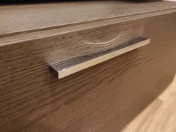 Parete attrezzata in stile moderno All di Md house a prezzo Outlet