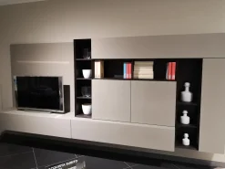 Parete attrezzata in stile moderno People di Pianca in Offerta Outlet