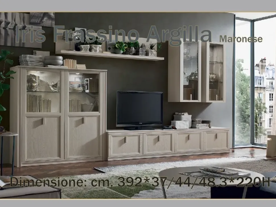 Parete attrezzata Iris dell'azienda Maronese acf con uno sconto esclusivo