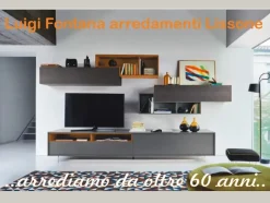 Parete attrezzata Lampo di Sangiacomo scontata del 25%